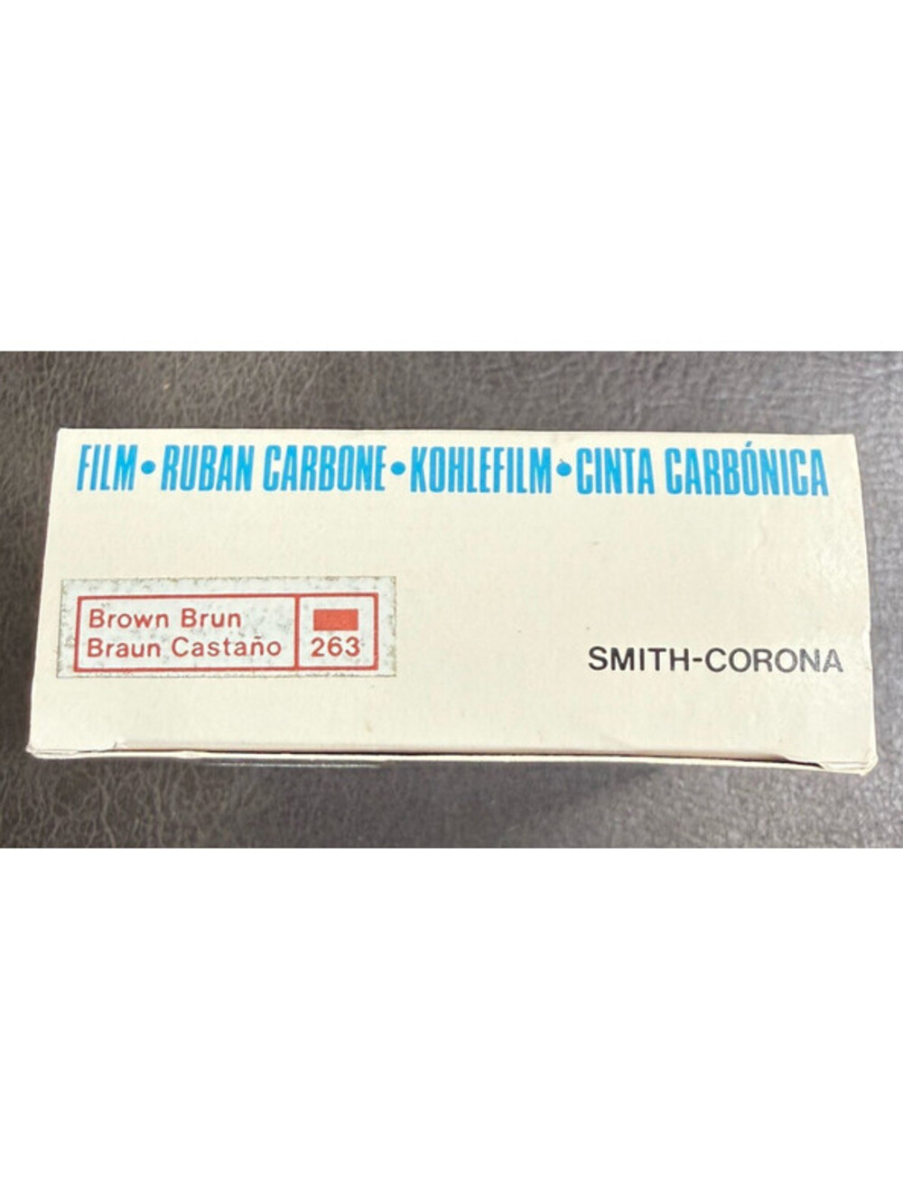 Smith-Corona 263 Brown Typewriter Ribbon Cassette Electronic Typewriter